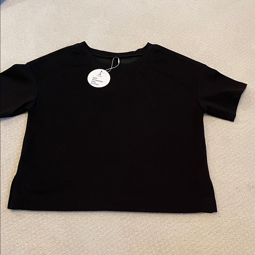 Anrabess Classic Black Women's Top
